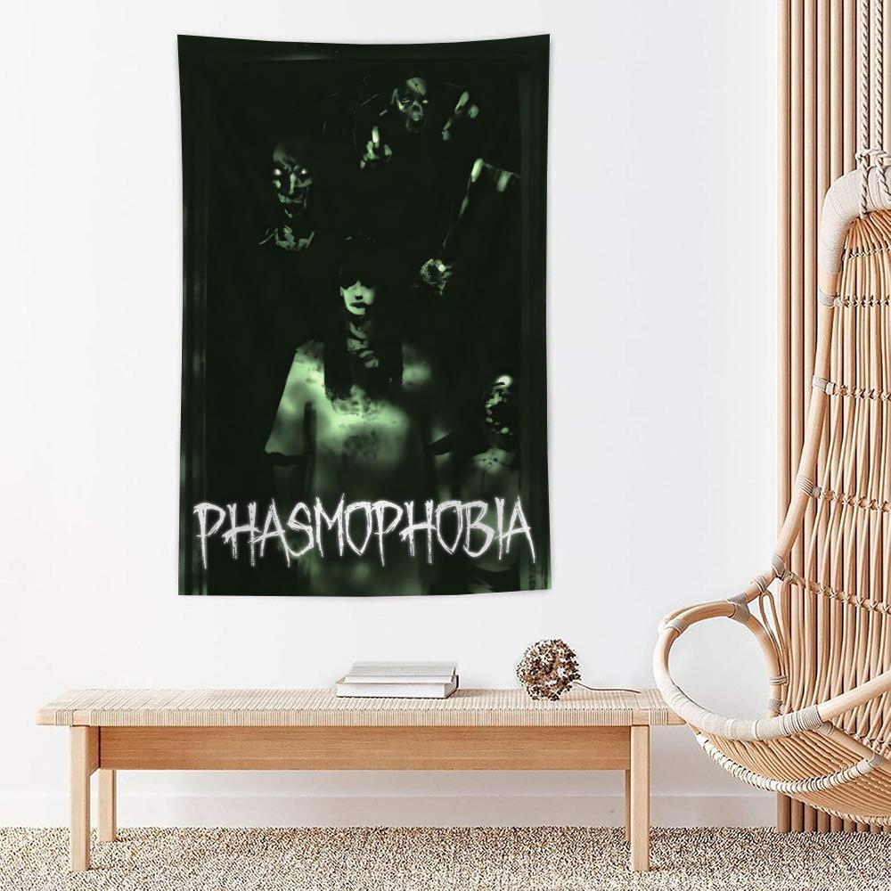 Video Game Pphasmophobia Tapestry Microfiber Wall Hanging For Bedroom Living Room Decor Outdoor Festival Garden Bar Background 74x94cm(29x37in)
Video Game Pphasmophobia Tapestry Microfiber Wall Hanging For Bedroom Living Room Decor Outdoor Festival Garden Bar Background 74x94cm(29x37in)