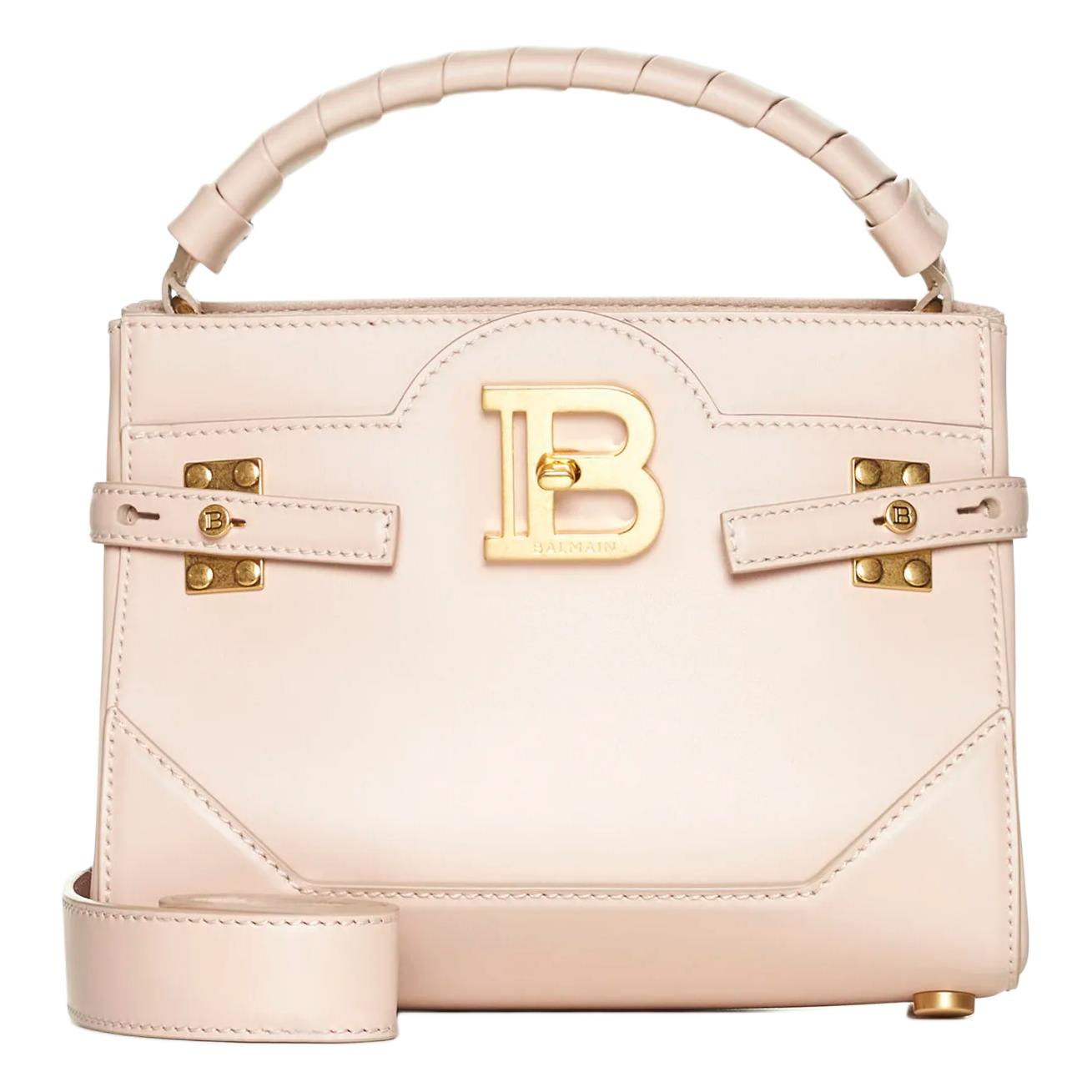 Balmain B-Buzz Logo Rotating Closure Calfskin Shoulder Crossbody Bag Women Handbags Pink CN1DA797LAVE0AU Basic Set (Bag+Dust Bag)
Balmain B-Buzz Logo Rotating Closure Calfskin Shoulder Crossbody Bag Women Handbags Pink CN1DA797LAVE0AU Basic Set (Bag+Dust Bag)