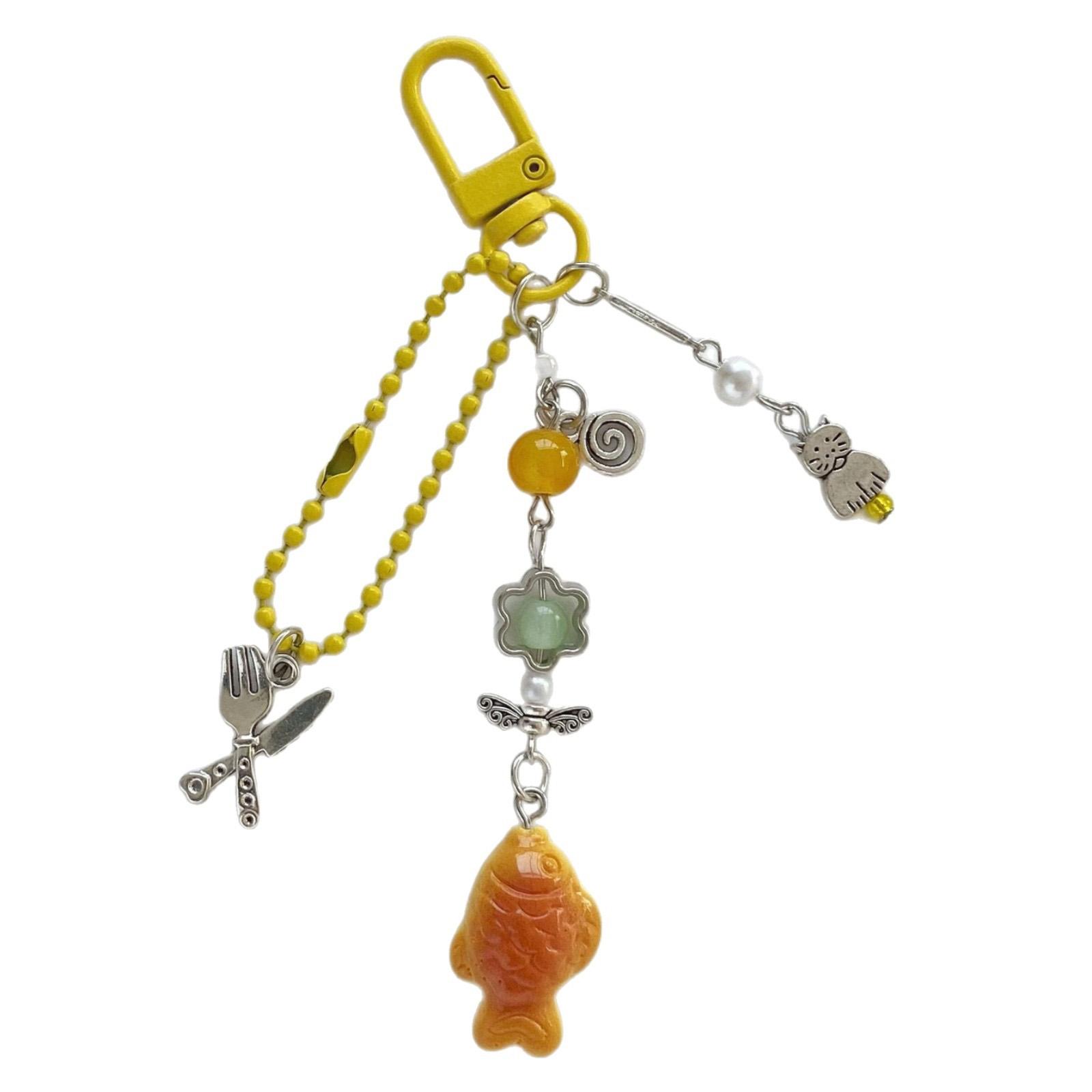 Lovely Taiyaki Phone Strap Retro Japanese Y2K Style Multi Use Keychain Pendant Lightweight Gift For Friends Lovers
Lovely Taiyaki Phone Strap Retro Japanese Y2K Style Multi Use Keychain Pendant Lightweight Gift For Friends Lovers