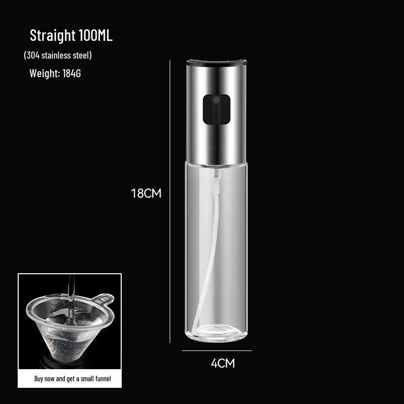Бутылка-распылитель для масла из нержавеющей стали 304 - герметичный распылитель для кухни и барбекю для масел и соусов
Бутылка-распылитель для масла из нержавеющей стали 304 - герметичный распылитель для кухни и барбекю для масел и соусов