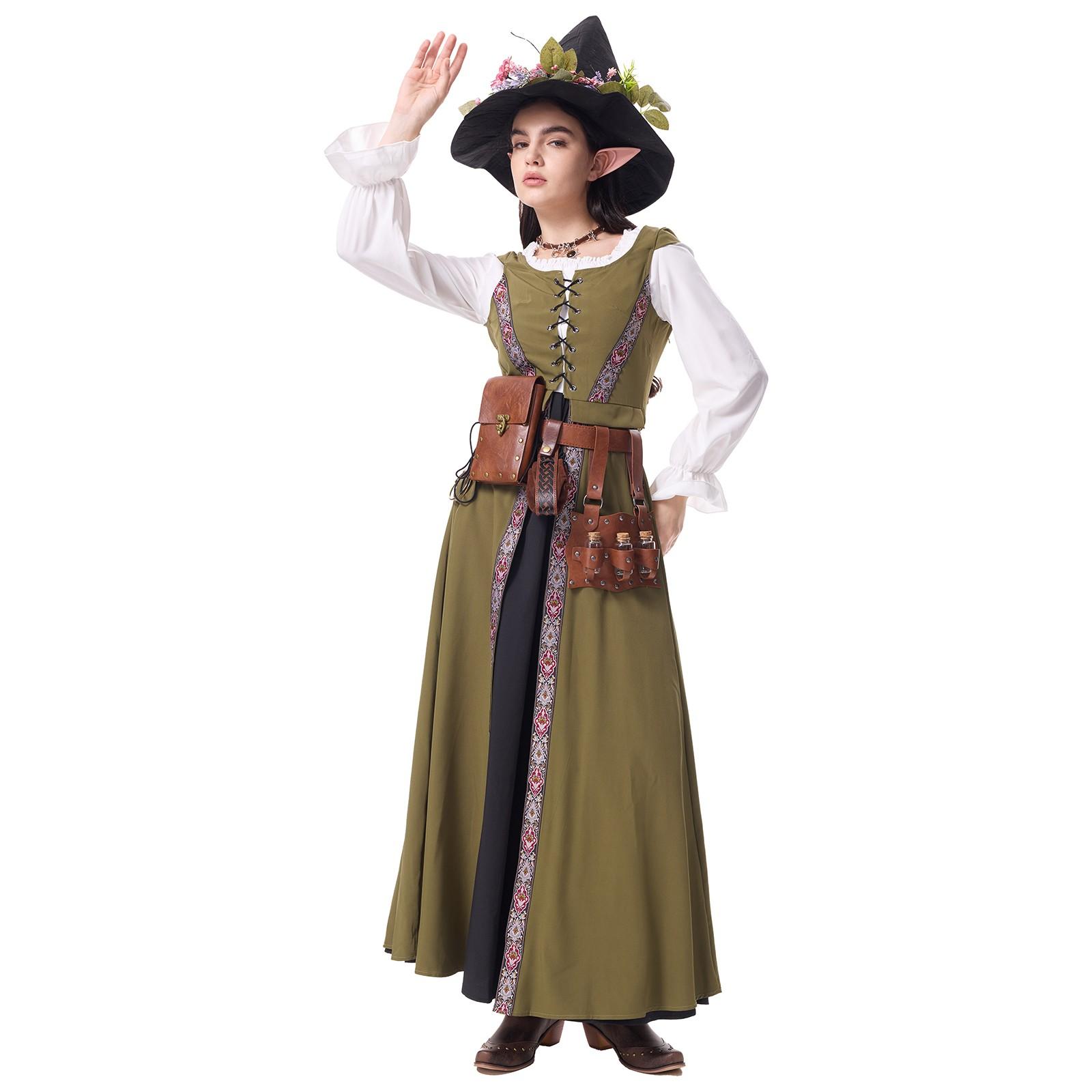 Women s Themed Party Activity Costume Set Daily Special Outfit XS армія зелений колір
Women s Themed Party Activity Costume Set Daily Special Outfit XS армія зелений колір