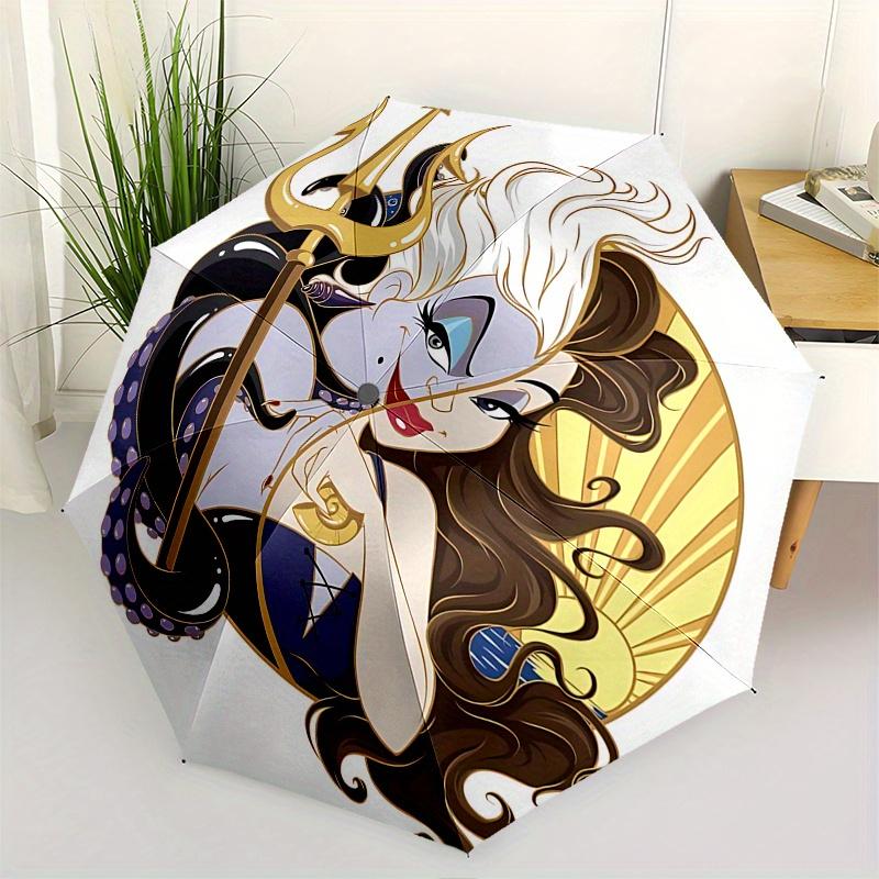 Disney Mermaid, Trident Automatic Open/Close Umbrella - Cute Umbrella with Cute Design, Portable 3-Fold Compact Umbrella for Men & Women, Va
Disney Mermaid, Trident Automatic Open/Close Umbrella - Cute Umbrella with Cute Design, Portable 3-Fold Compact Umbrella for Men & Women, Va