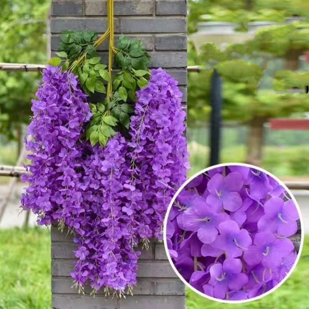 12 шт./компл., искусственные цветы, шелковая лоза глицинии, подвесной цветок для свадьбы, сада, цветочный DIY, декор для гостиной и офиса 12Pcs
12 шт./компл., искусственные цветы, шелковая лоза глицинии, подвесной цветок для свадьбы, сада, цветочный DIY, декор для гостиной и офиса 12Pcs