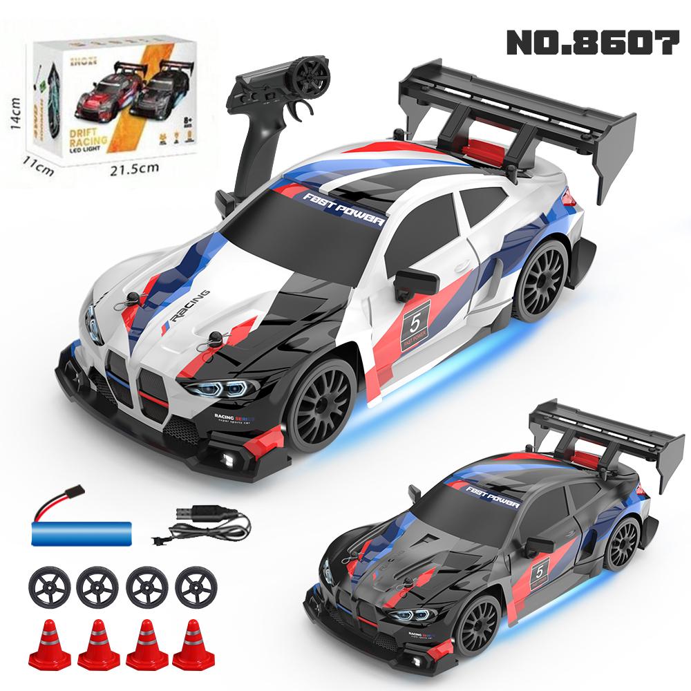 1:24 4WD RC Drift Car 30km/h 2.4G Remote Control Racing Car with Replaceable Tires & LED Lights, Toy Birthday Gift for Kids Boys
1:24 4WD RC Drift Car 30km/h 2.4G Remote Control Racing Car with Replaceable Tires & LED Lights, Toy Birthday Gift for Kids Boys