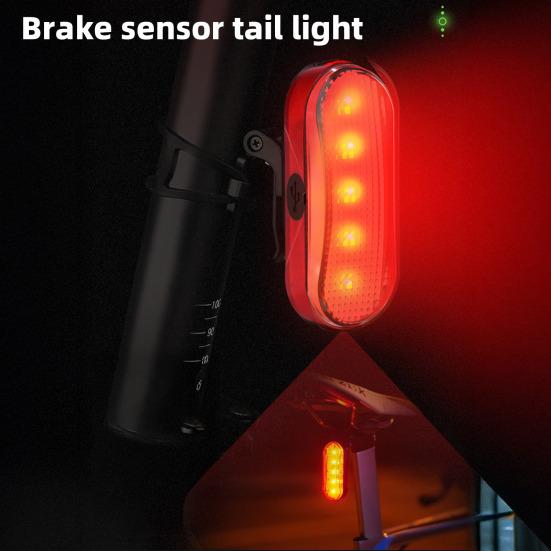 Bicycle Tail Light with Brake Sensor Waterproof USB Rechargeable Universal MTB Road Mountain Bike Cycling Night Riding Warning Rear Lamp червоний колір чорний
Bicycle Tail Light with Brake Sensor Waterproof USB Rechargeable Universal MTB Road Mountain Bike Cycling Night Riding Warning Rear Lamp червоний колір чорний