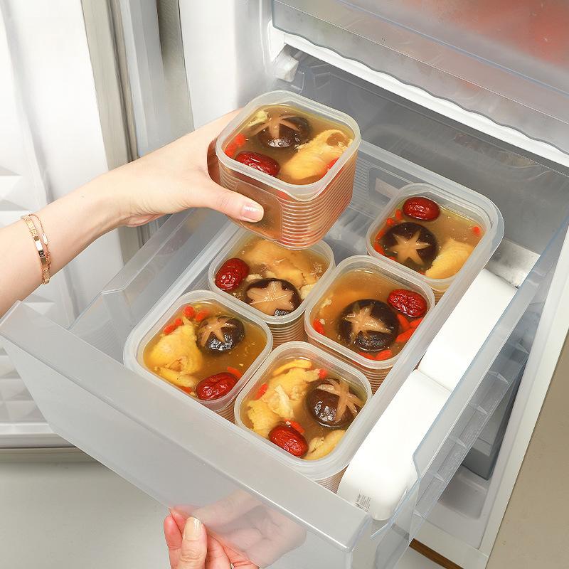 Frozen Soup Boxes Portioning Boxes Refrigerator Freezing Boxes Food Storage Boxes Small Boxes Food-grade Portioning and Meal Preparation Boxes One inner box
Frozen Soup Boxes Portioning Boxes Refrigerator Freezing Boxes Food Storage Boxes Small Boxes Food-grade Portioning and Meal Preparation Boxes One inner box