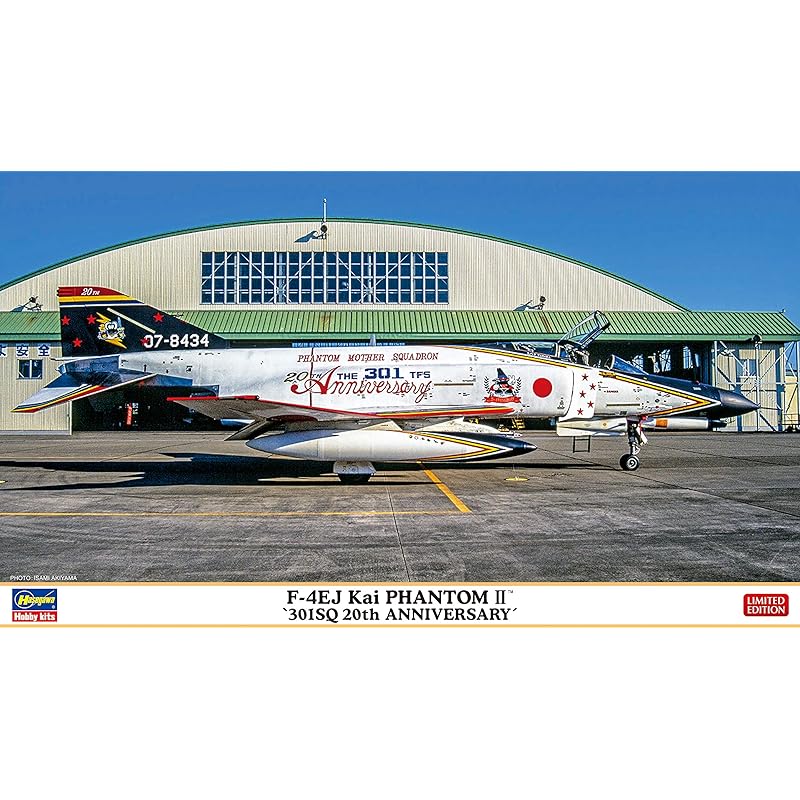Hasegawa 1/72 Air Self-Defense Force F-4EJ modified super phantom 301SQ 20th anniversary plastic model 02378
Hasegawa 1/72 Air Self-Defense Force F-4EJ modified super phantom 301SQ 20th anniversary plastic model 02378