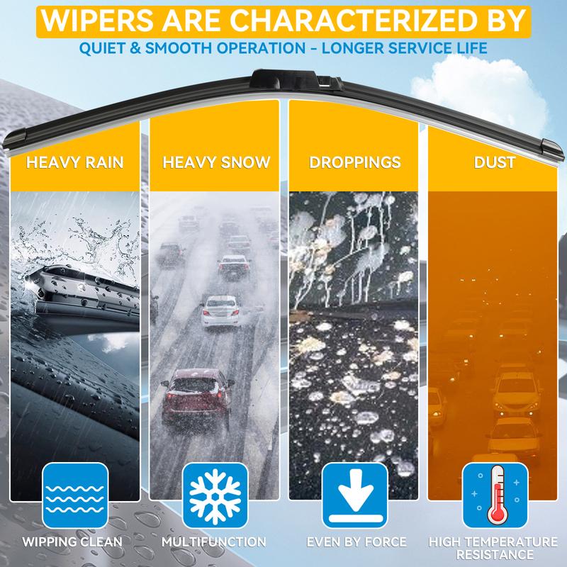 Erick s Wiper LHD Front Wiper Blades For Seat Altea 2004 - 2015 Windshield Windscreen Window Car Rain Brushes 26 +26
Erick s Wiper LHD Front Wiper Blades For Seat Altea 2004 - 2015 Windshield Windscreen Window Car Rain Brushes 26 +26