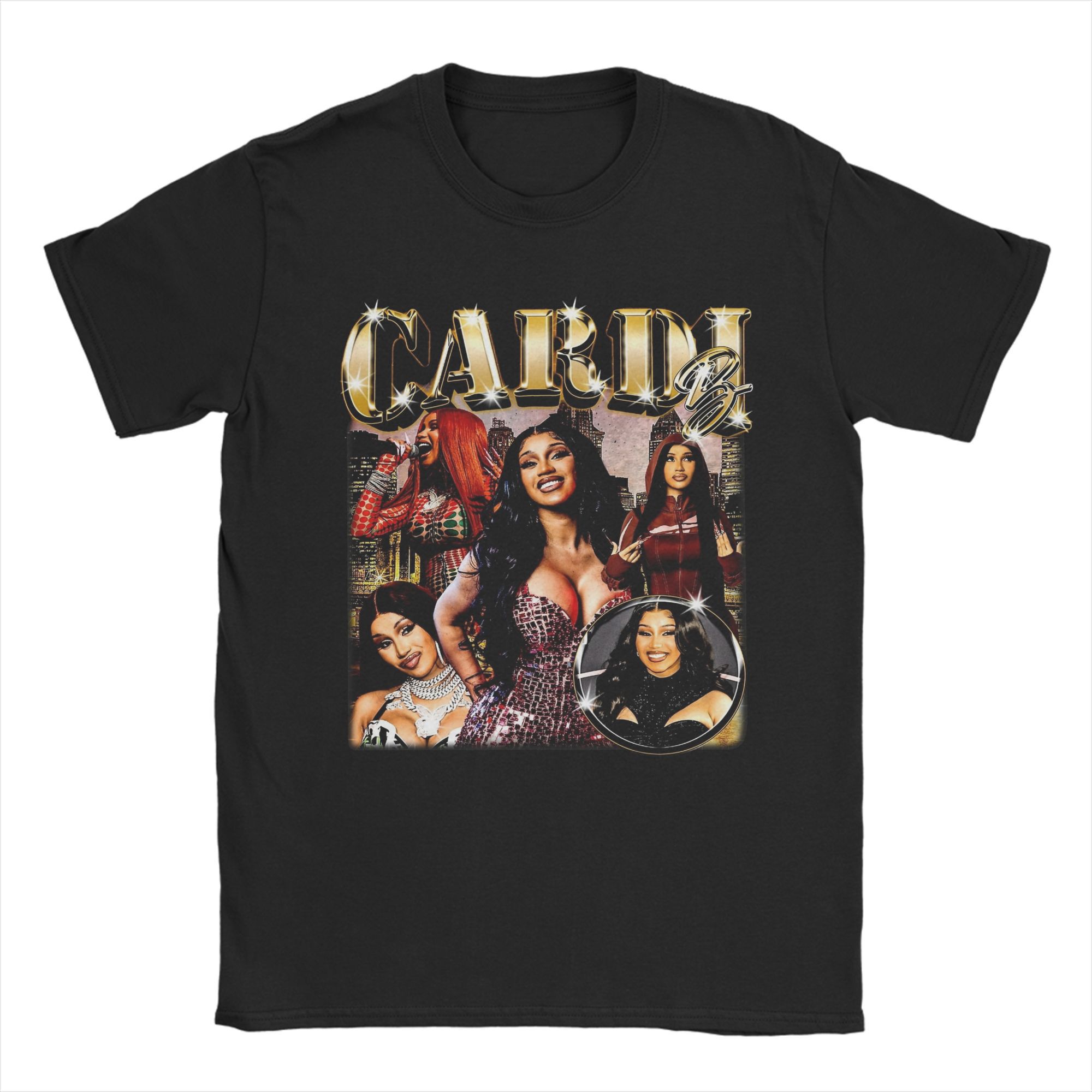 Rapper Cardi B T-Shirts Men Funny Pure Cotton Tees Crewneck Short Sleeve T Shirt Printing Tops 5XL різнокольоровий
Rapper Cardi B T-Shirts Men Funny Pure Cotton Tees Crewneck Short Sleeve T Shirt Printing Tops 5XL різнокольоровий