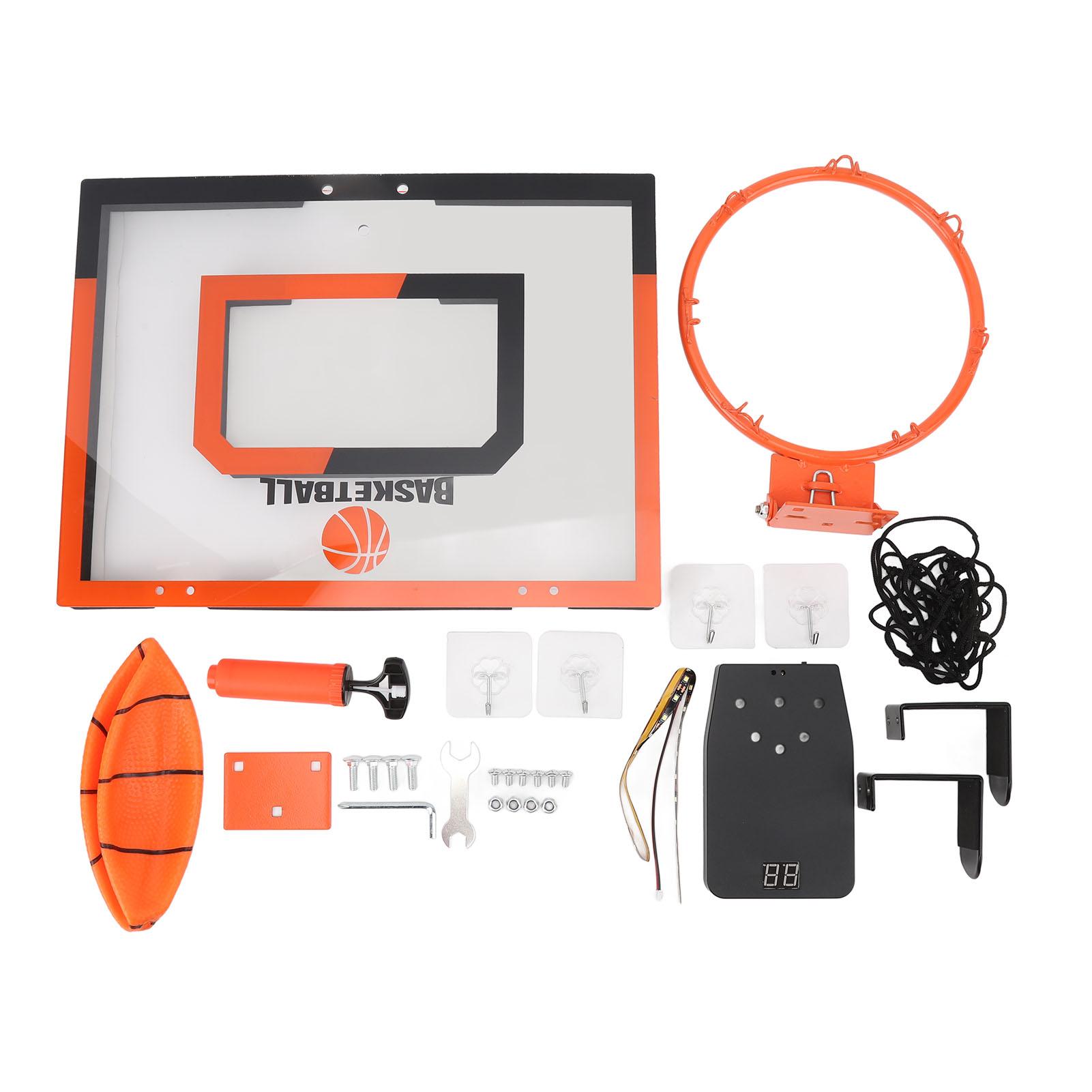 Indoor Basketball Hoop Mini Hoop with Electronic Scoreboard Transparent Board Punch Free Kids 
Indoor Basketball Hoop Mini Hoop with Electronic Scoreboard Transparent Board Punch Free Kids