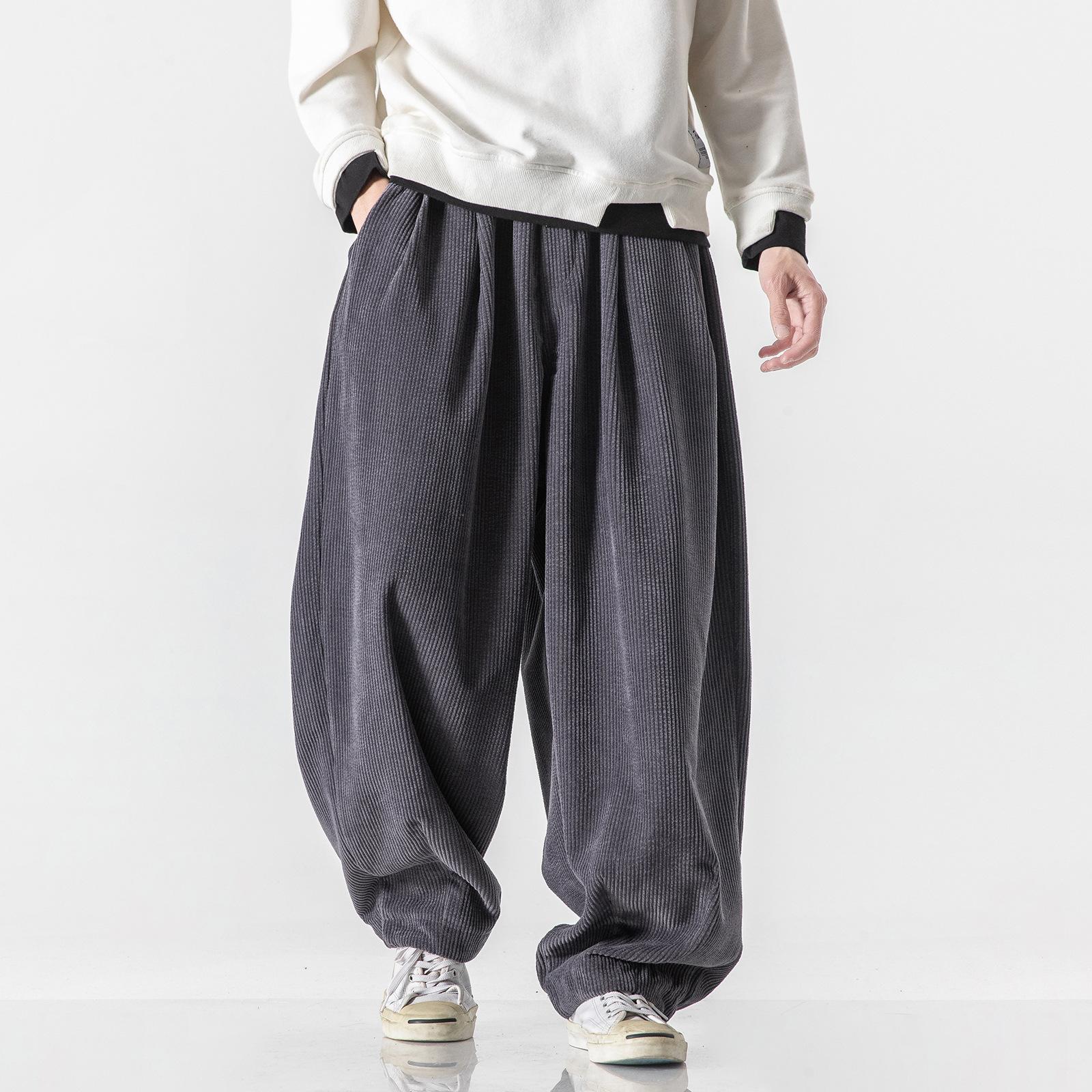 Spring Autumn and Winter Plus Size Men s Four Season Flat Leg Pants Sporty, Casual Comfortable Corduroy Solid Color Loose Pants 5XL
Spring Autumn and Winter Plus Size Men s Four Season Flat Leg Pants Sporty, Casual Comfortable Corduroy Solid Color Loose Pants 5XL