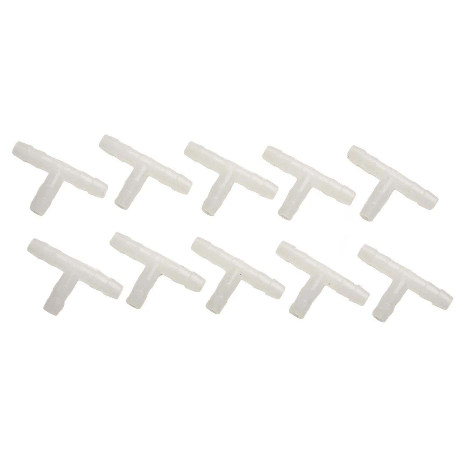 10 PCS Polyethylene T Connectors For Aquarium Air Pump Hose 4 8mm Compatible With Silicone Tubing For Fish Tanks
10 PCS Polyethylene T Connectors For Aquarium Air Pump Hose 4 8mm Compatible With Silicone Tubing For Fish Tanks