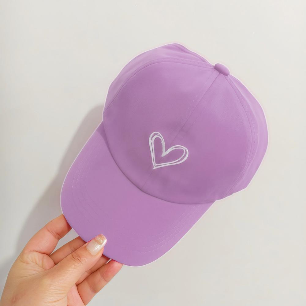 Sweet Cute Love Heart Embroidery Baseball Hat For Boys Girls Simple Casual Children Summer Cap Fashion Hollow High Ponytail Caps фіолетовий
Sweet Cute Love Heart Embroidery Baseball Hat For Boys Girls Simple Casual Children Summer Cap Fashion Hollow High Ponytail Caps фіолетовий