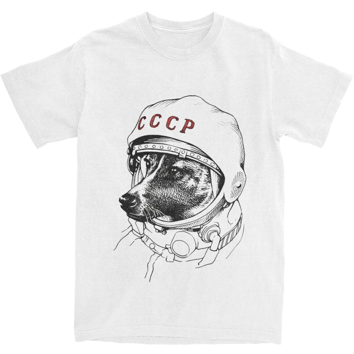 CCCP Rusia Laika Space Urss Astronauta Dog T-Shirt Mens Space Traveler Vintage 100% Cotton T Shirts Summer Tee Shirt Clothing 5XL різнокольоровий
CCCP Rusia Laika Space Urss Astronauta Dog T-Shirt Mens Space Traveler Vintage 100% Cotton T Shirts Summer Tee Shirt Clothing 5XL різнокольоровий