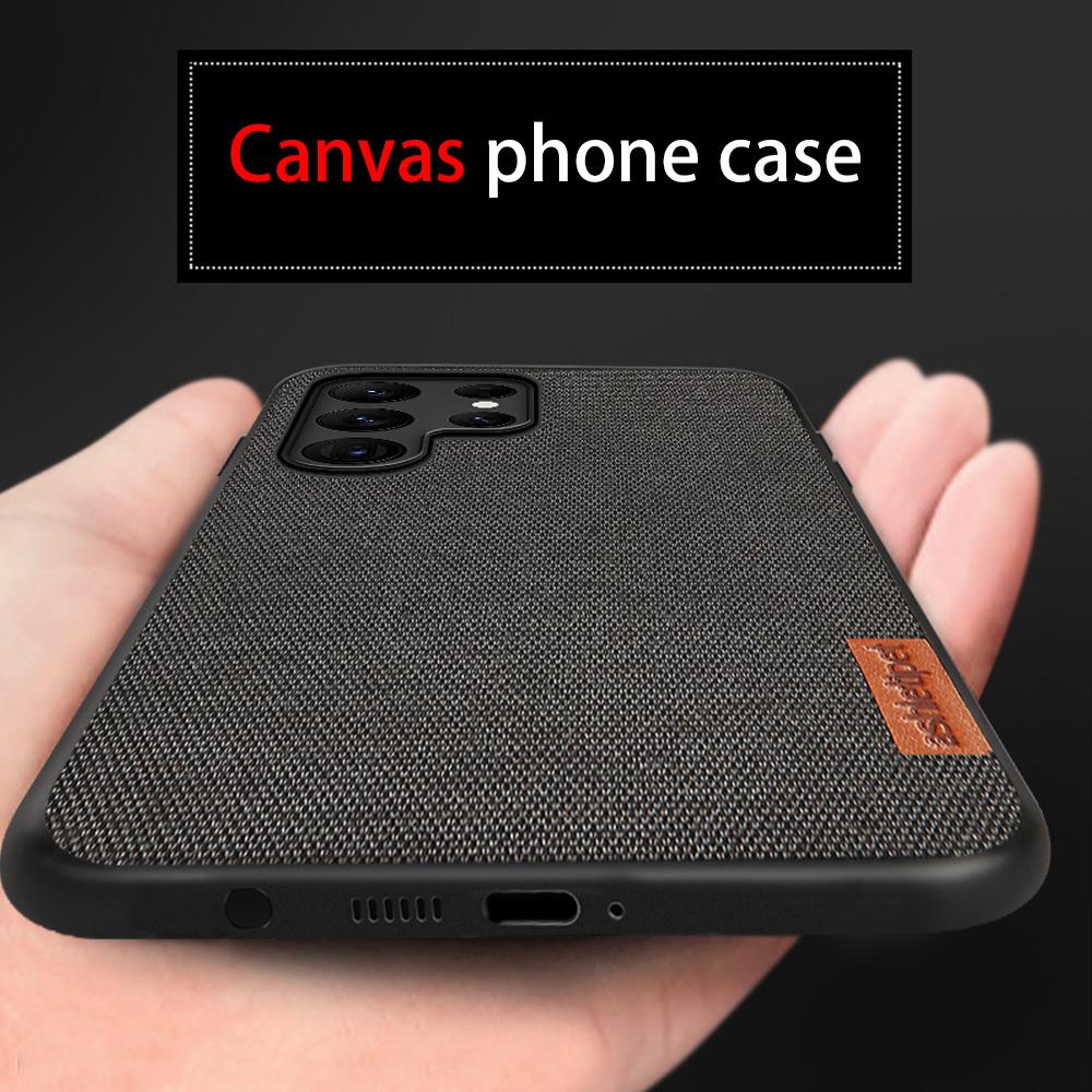 Чехол для телефона из ткани и холста для Samsung Galaxy S21 S22 S23 Ultra S23 Plus A54 A55 5G 360 Полная защитная задняя крышка For Galaxy S22
Чехол для телефона из ткани и холста для Samsung Galaxy S21 S22 S23 Ultra S23 Plus A54 A55 5G 360 Полная защитная задняя крышка For Galaxy S22