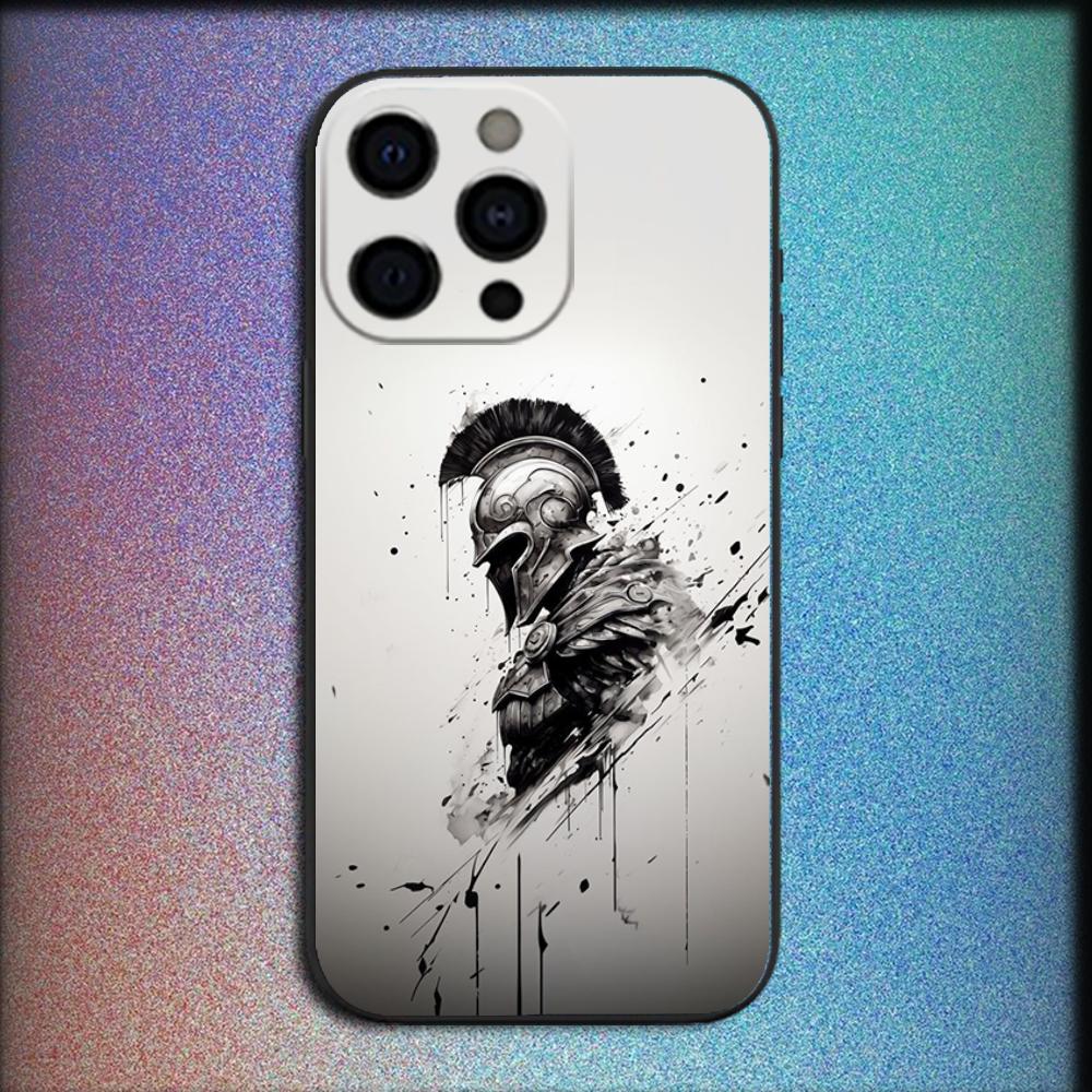 Cool Spartan Phone Case For iPhone 16,15,14,13,12,11,Pro,X,XS,Max,XR,Plus,Mini Soft Black Cover iPhone14
Cool Spartan Phone Case For iPhone 16,15,14,13,12,11,Pro,X,XS,Max,XR,Plus,Mini Soft Black Cover iPhone14