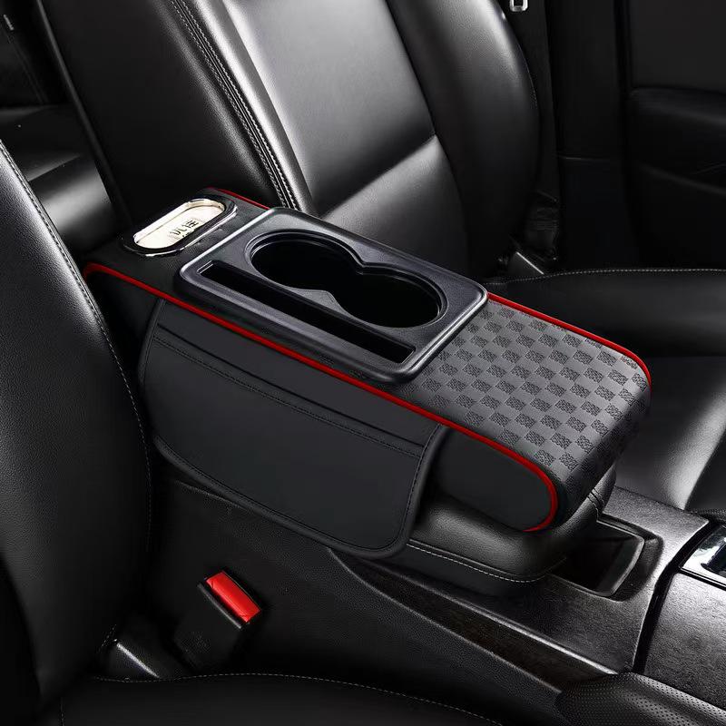 Compact Car Armrest Box Protection Pad with Tissue Holder and Cup Slot
Compact Car Armrest Box Protection Pad with Tissue Holder and Cup Slot