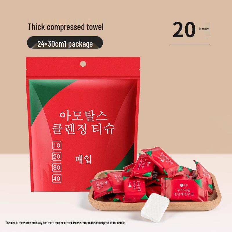 Портативное дорожное сжатое полотенце для лица - Утолщенные, одноразовые мочалки для ванны и деловых поездок
Портативное дорожное сжатое полотенце для лица - Утолщенные, одноразовые мочалки для ванны и деловых поездок