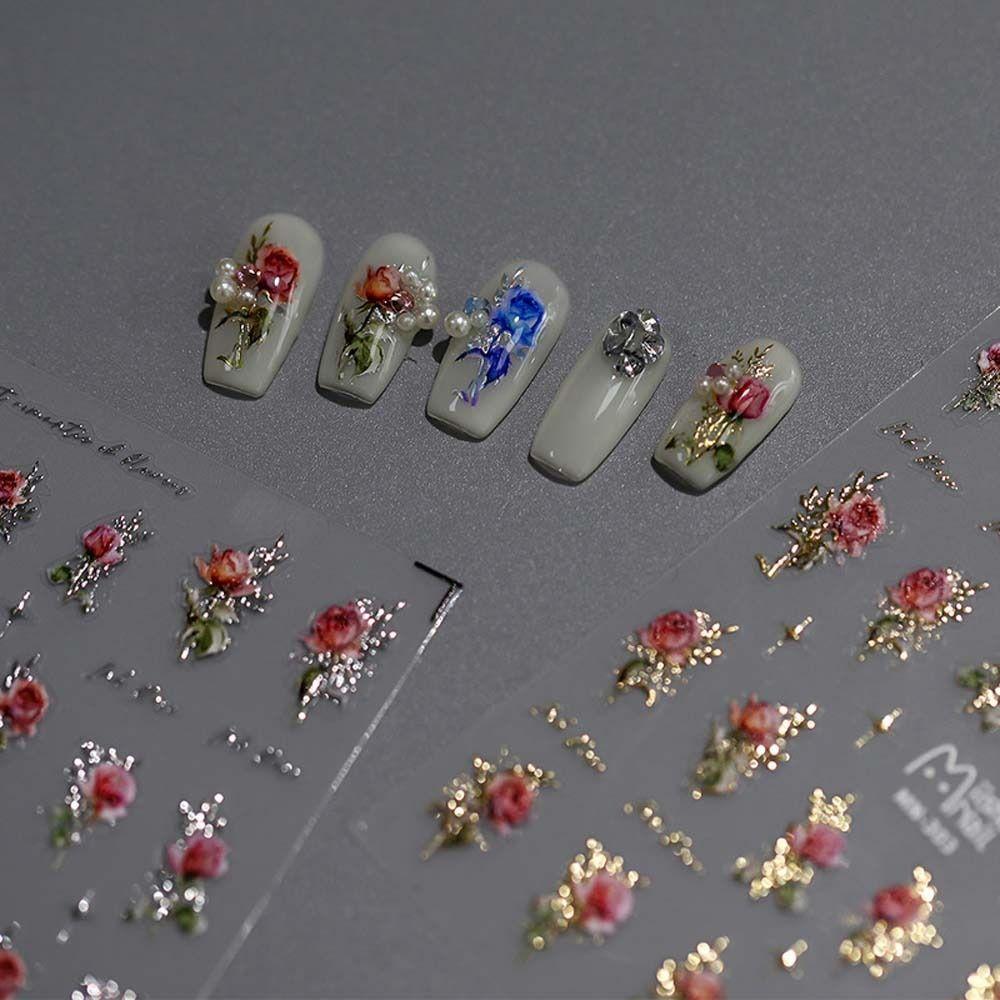 Leaves Marine Animals Rose Nail Decal Flower Nail Sticker Bronzing Nail Sticker Nail Decoration
Leaves Marine Animals Rose Nail Decal Flower Nail Sticker Bronzing Nail Sticker Nail Decoration