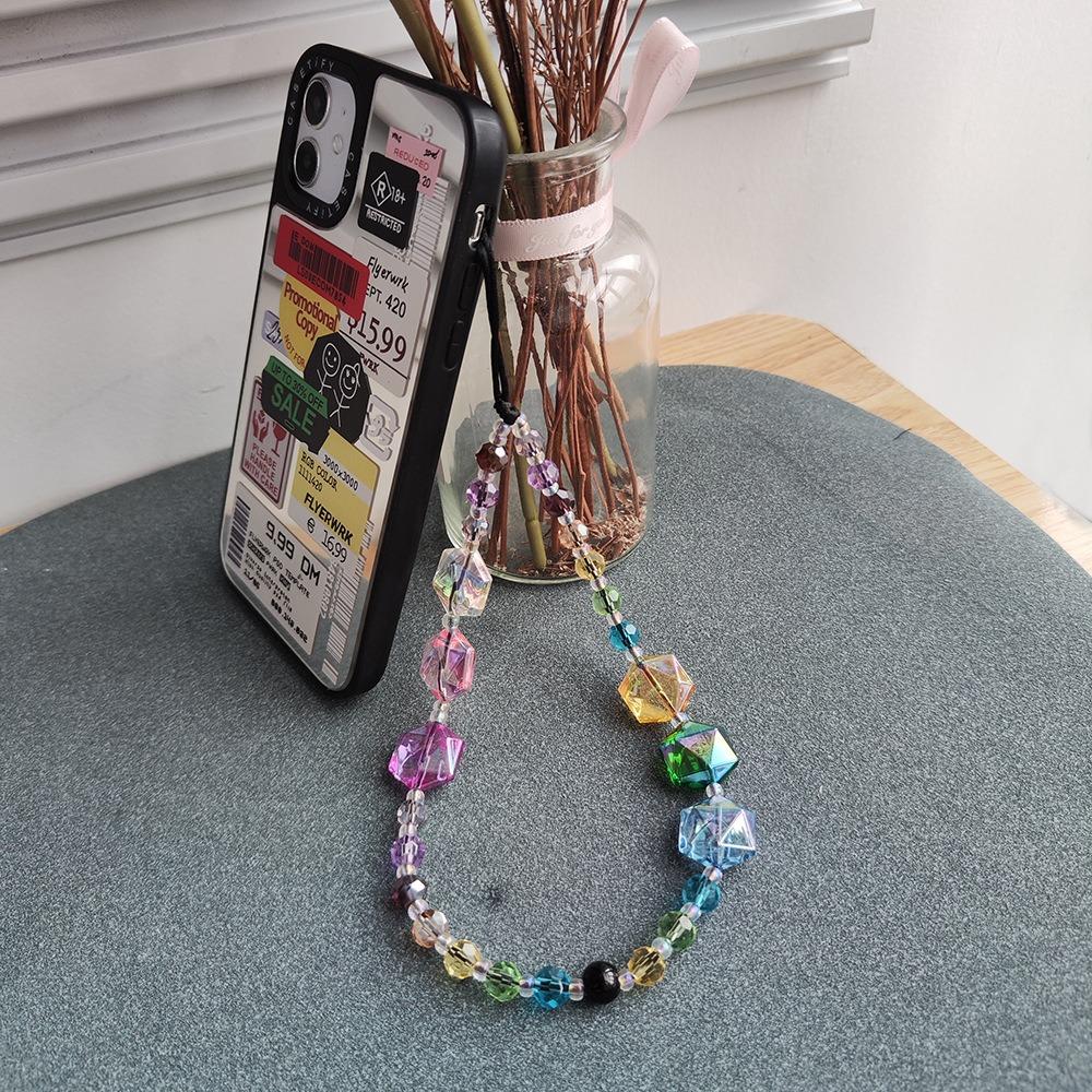 Crystal Phone Wrist Strap 30cm+5cm Detachable Anti Theft Phone Strap Chain Keychain Beaded Lanyard SJ-A230010B
Crystal Phone Wrist Strap 30cm+5cm Detachable Anti Theft Phone Strap Chain Keychain Beaded Lanyard SJ-A230010B
