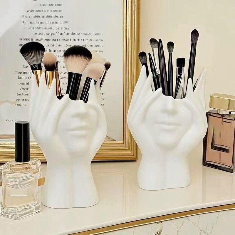 Storage Pen Holder, Makeup Dressing Table, Desktop Storage Box, Shelf, Makeup Storage Box, Instagram Style 1pc
Storage Pen Holder, Makeup Dressing Table, Desktop Storage Box, Shelf, Makeup Storage Box, Instagram Style 1pc