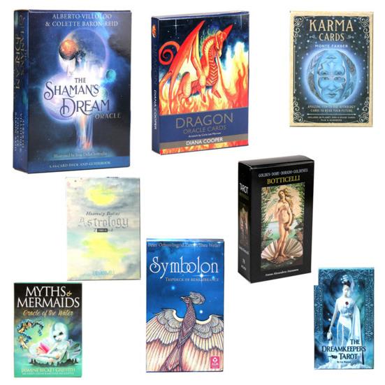 Карты Оракула Шаманы Мечта Развлечения Легкая Ведьма Предсказание Будущего Психическое Таро Карта Оракула в подарок
Карты Оракула Шаманы Мечта Развлечения Легкая Ведьма Предсказание Будущего Психическое Таро Карта Оракула в подарок