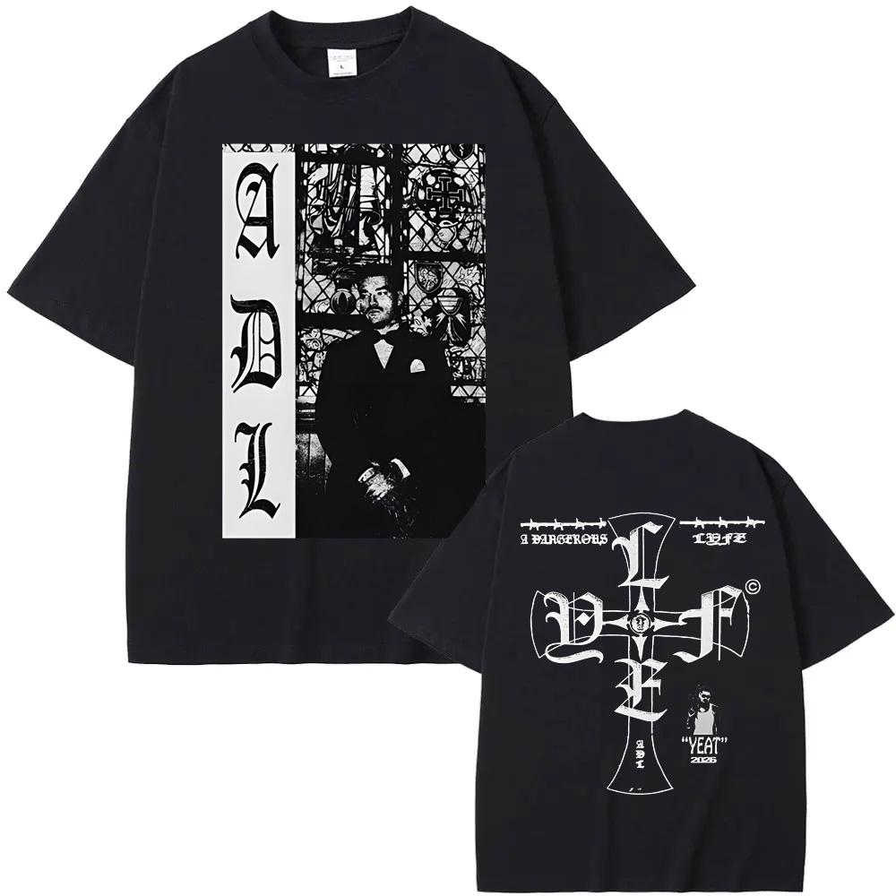 A DANGEROUS LYFE CROSS TEE 2026 New Style Yeat Casual T-Shirt Summer T Shirt Cotton Comfortable Unisex Short Sleeve Tops XS чёрный
A DANGEROUS LYFE CROSS TEE 2026 New Style Yeat Casual T-Shirt Summer T Shirt Cotton Comfortable Unisex Short Sleeve Tops XS чёрный