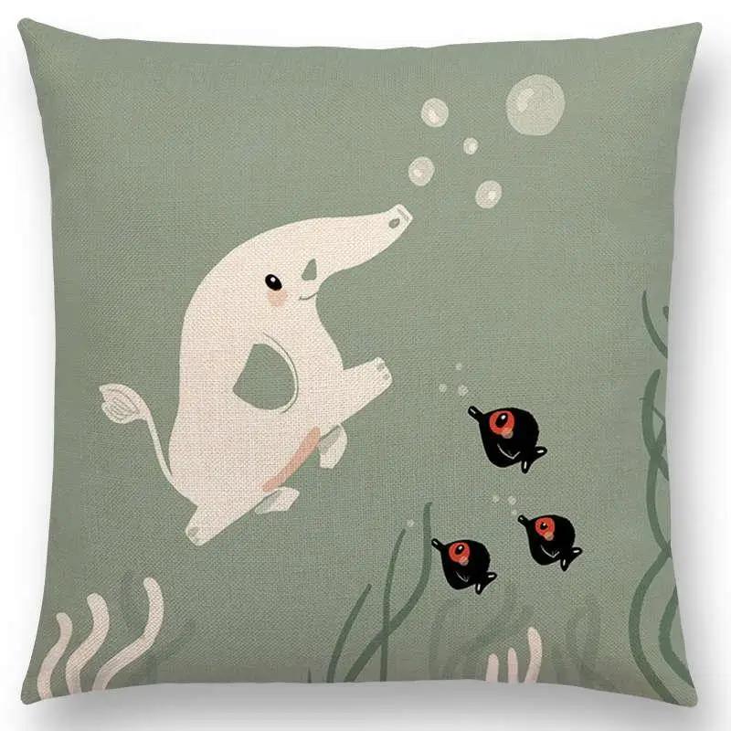 Super Cartoon Animals Cushion Cover Flamingo Fox Whale Elephant Deer Bear Cat Happy Day Decor Sofa Throw Pillow Case 30x30cm
Super Cartoon Animals Cushion Cover Flamingo Fox Whale Elephant Deer Bear Cat Happy Day Decor Sofa Throw Pillow Case 30x30cm
