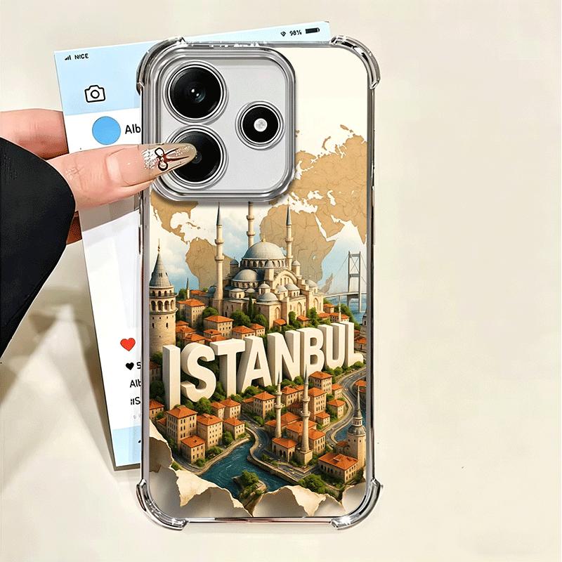 Turkish Istanbul Aesthetics Soft Phone Case For Xiaomi Poco X7 X8 Pro Max X6 X5 X3 F8 Ultra F7 M8 M7 M5S Redmi 15C 15A 15 14C 13 Xiaomi Redmi 12
Turkish Istanbul Aesthetics Soft Phone Case For Xiaomi Poco X7 X8 Pro Max X6 X5 X3 F8 Ultra F7 M8 M7 M5S Redmi 15C 15A 15 14C 13 Xiaomi Redmi 12