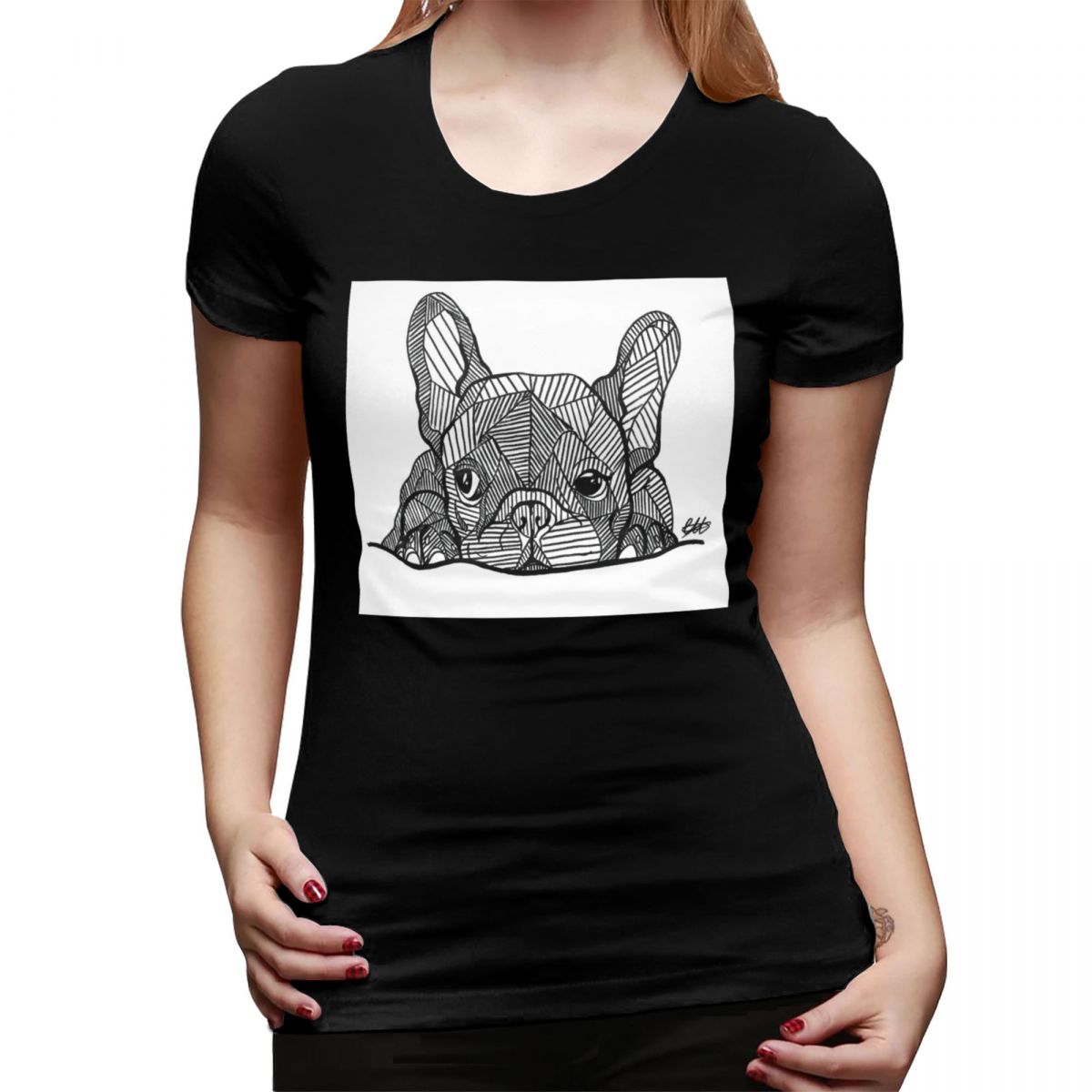 French Bulldog Puppy TShirt for Women Crew Neck Streetwear T Shirts Womens Short Sleeve Summer Clothes Tops XXL
French Bulldog Puppy TShirt for Women Crew Neck Streetwear T Shirts Womens Short Sleeve Summer Clothes Tops XXL