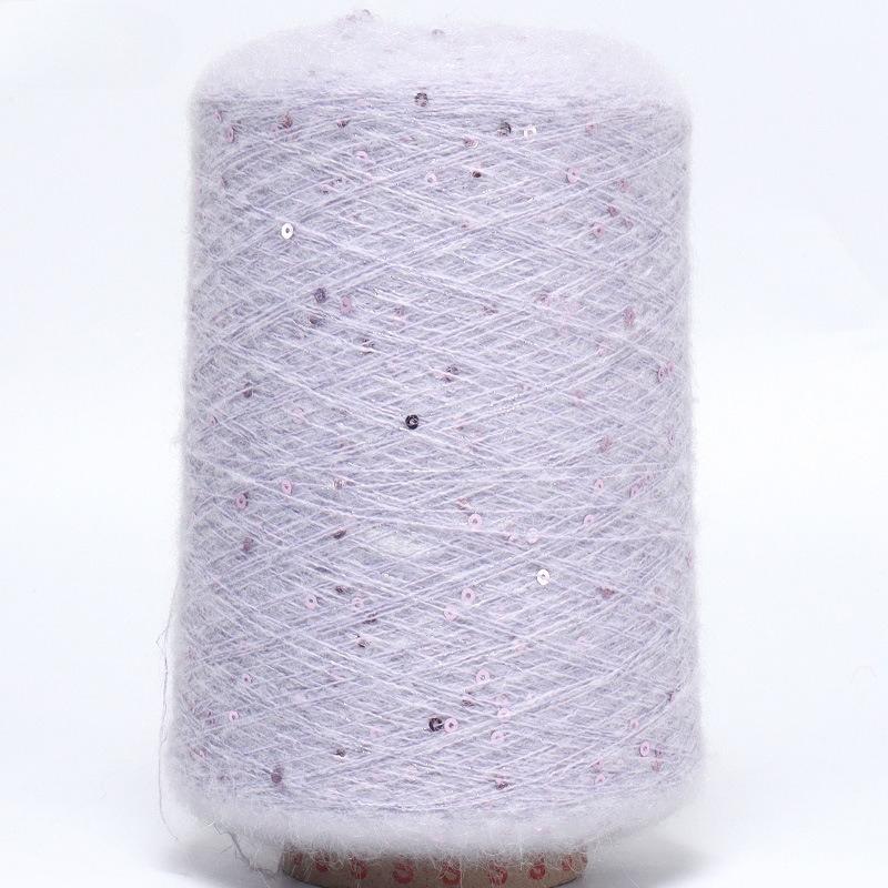 300g Soft Natural Colorful Plush Mohair Sequin Yarn for Knitting Ice Silk Metallized Yarn Weave Crochet Sewing Thread фіолетовий
300g Soft Natural Colorful Plush Mohair Sequin Yarn for Knitting Ice Silk Metallized Yarn Weave Crochet Sewing Thread фіолетовий