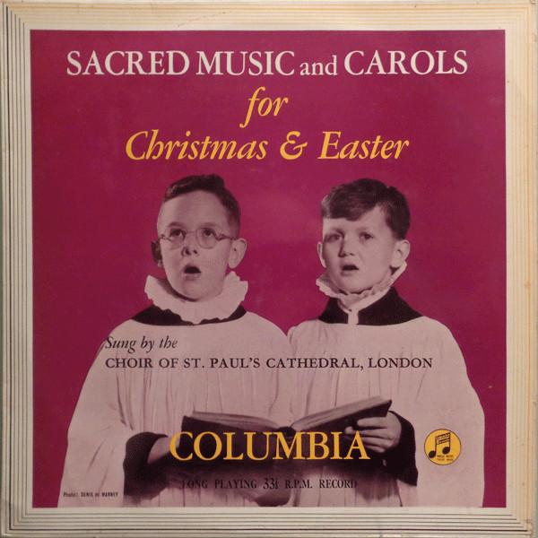 LP Record ST. PAULS CATHEDRAL CHOIR Sacred Music And Carols For Christm 33CX1193 Columbia 1954 UK Classical Used
LP Record ST. PAULS CATHEDRAL CHOIR Sacred Music And Carols For Christm 33CX1193 Columbia 1954 UK Classical Used