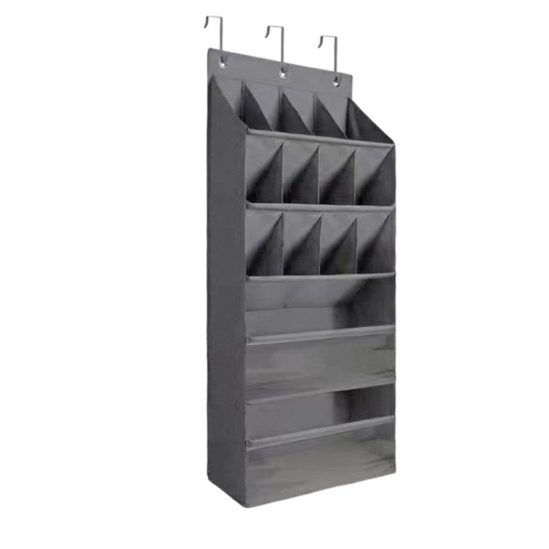 Practical Wall Or Door Mounted Storage Bag With Big Pockets For neat Home Arrangement сірий колір
Practical Wall Or Door Mounted Storage Bag With Big Pockets For neat Home Arrangement сірий колір