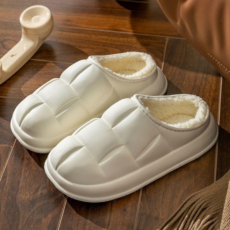 Baotou cotton slippers women s velvet warm and waterproof EVA cotton mop couple hair slippers bag and cotton shoes 36-37 білий
Baotou cotton slippers women s velvet warm and waterproof EVA cotton mop couple hair slippers bag and cotton shoes 36-37 білий