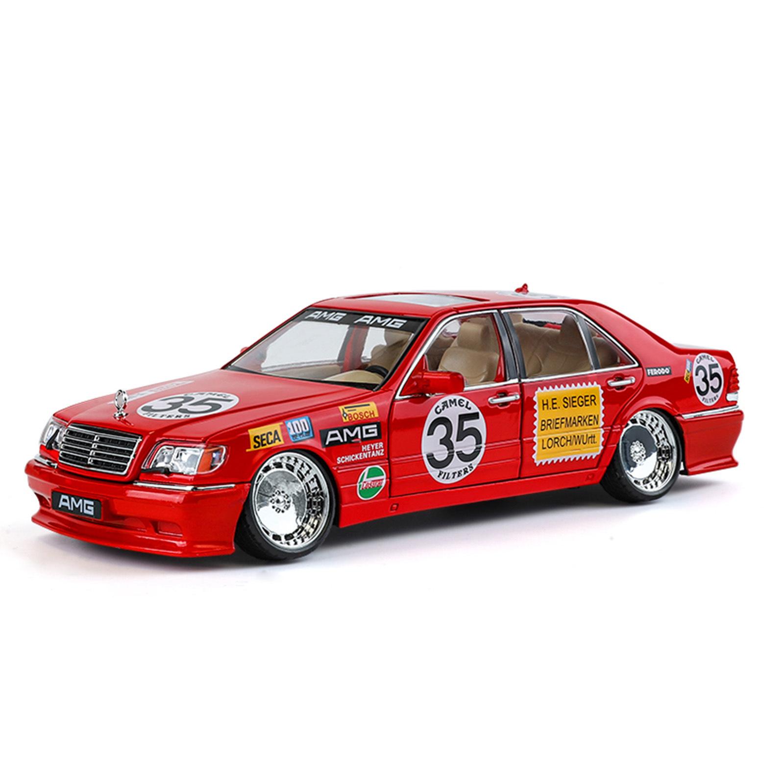 1/24 Scale Mercedes Benz S W140 320SEL Modified Version Alloy Diecast Model Car Computer Desktop Ornament Birthday Present for Friend красный
1/24 Scale Mercedes Benz S W140 320SEL Modified Version Alloy Diecast Model Car Computer Desktop Ornament Birthday Present for Friend красный