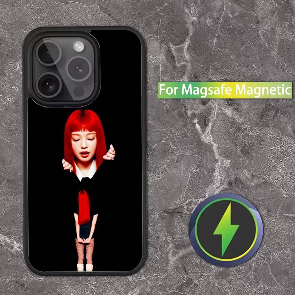 Kpop Ruby J-Jennie Kim Phone Case For iPhone 16,15,14,13,12,11,Pro,Max,Plus,Mini,SE Magsafe Magnetic Wireless Charging iPhone11
Kpop Ruby J-Jennie Kim Phone Case For iPhone 16,15,14,13,12,11,Pro,Max,Plus,Mini,SE Magsafe Magnetic Wireless Charging iPhone11