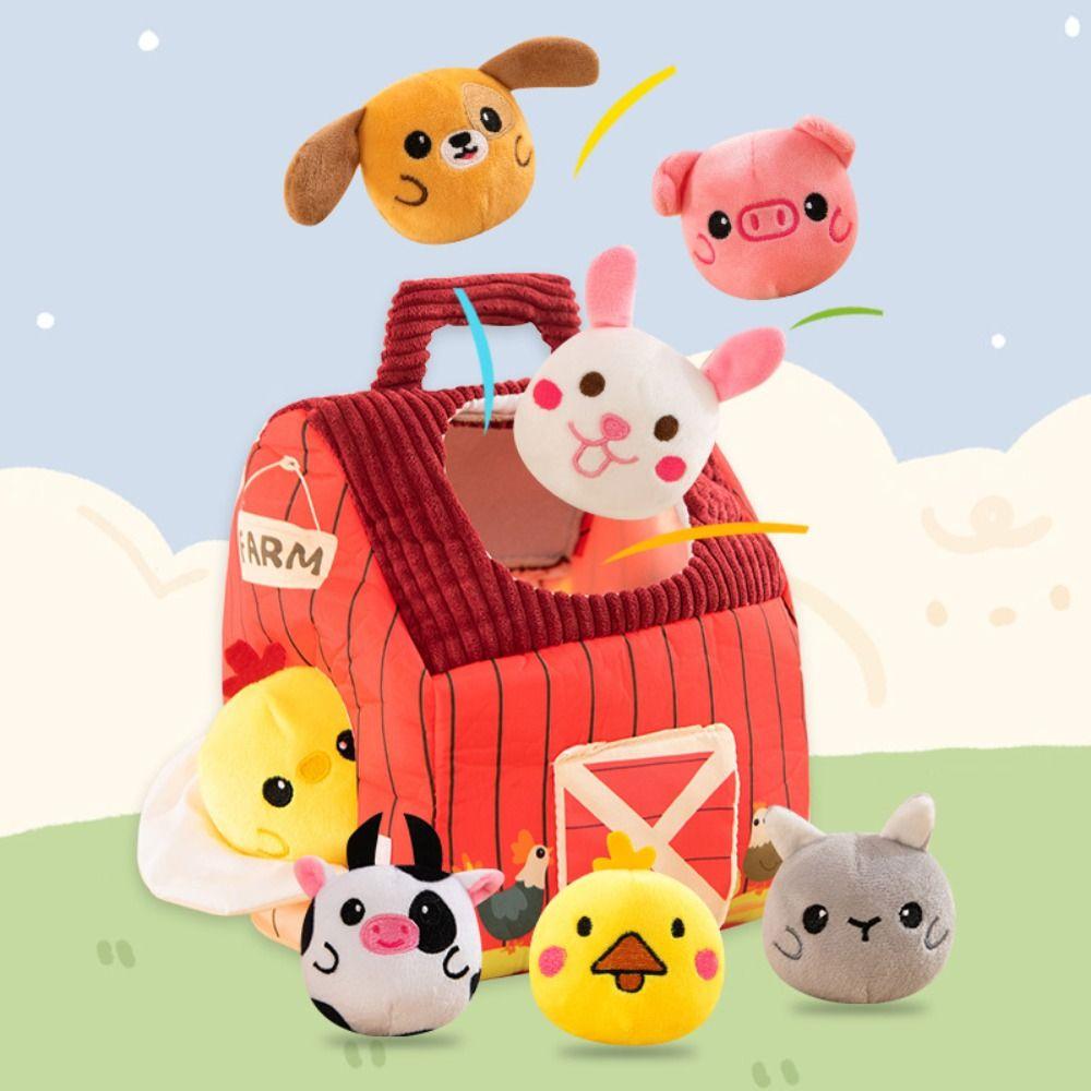 with Sound Farm Animals House Set Animals Cognition Simulated Farm Animal Toy Kids Gifts 1set
with Sound Farm Animals House Set Animals Cognition Simulated Farm Animal Toy Kids Gifts 1set