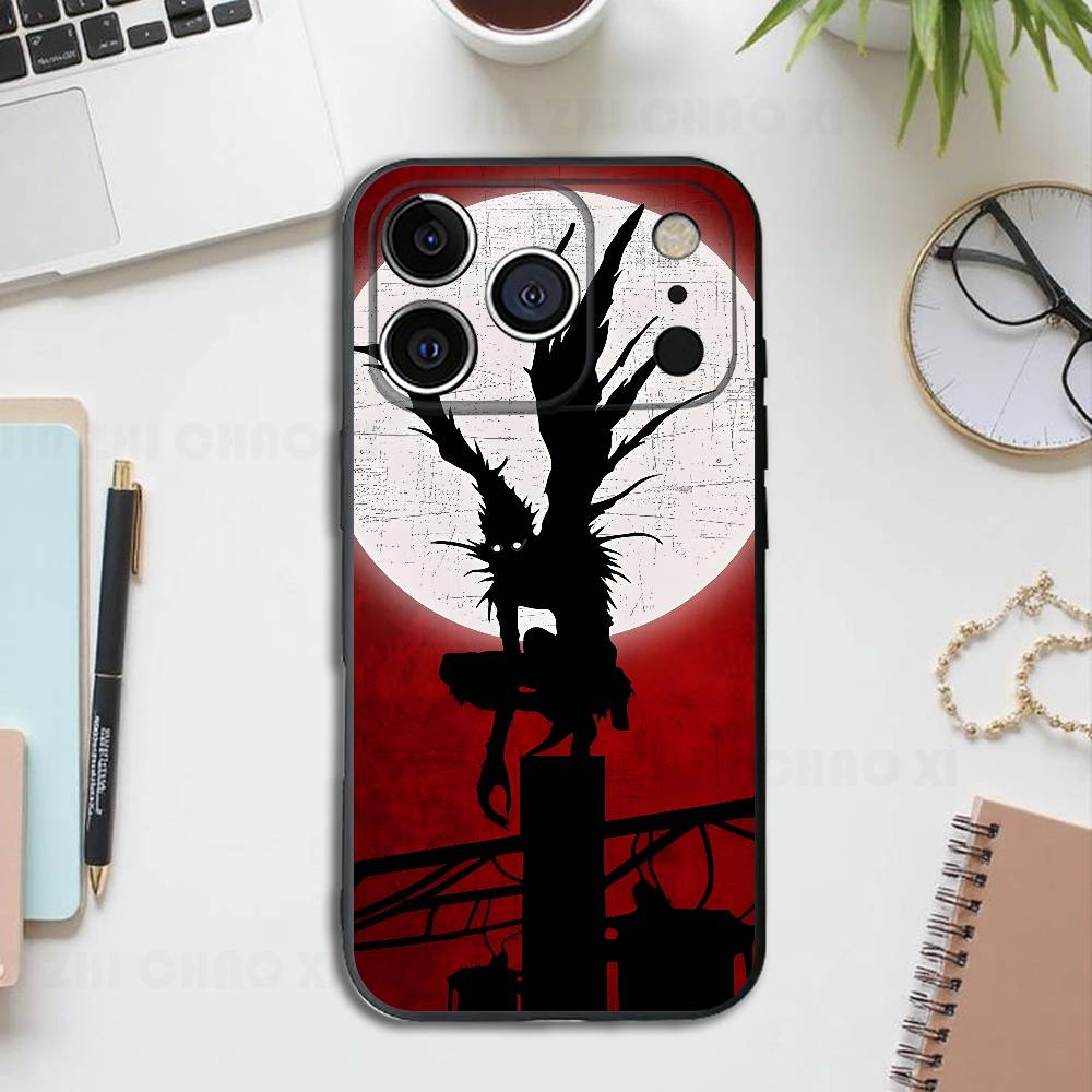 Anime D-Death N-Note Black Phone Case For IPhone 17 16 15 14 13 12 13 12 11 Pro Max Plus XS XR Silicone Soft Back Cover iPhone12PRO
Anime D-Death N-Note Black Phone Case For IPhone 17 16 15 14 13 12 13 12 11 Pro Max Plus XS XR Silicone Soft Back Cover iPhone12PRO