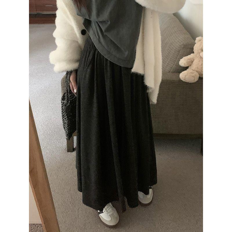 Soft, Stylish High-Waisted Winter Half-Skirt for Women - Versatile, Slimming, Youthful, Casual Mid-Length Design S (Under 47.5 kg)
Soft, Stylish High-Waisted Winter Half-Skirt for Women - Versatile, Slimming, Youthful, Casual Mid-Length Design S (Under 47.5 kg)