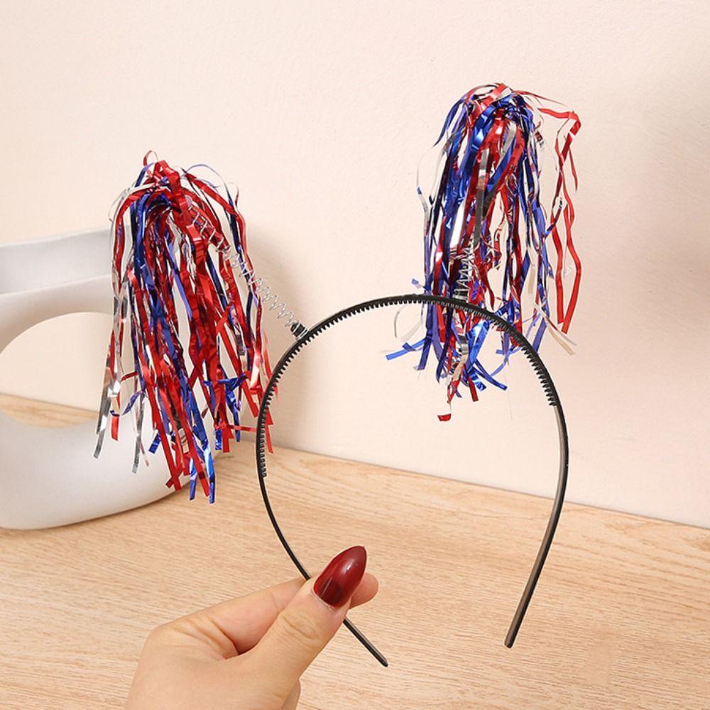 Funny Independence Day Headband Colored Carnival Headband Halloween Party Hair Hoop Makeup Party
Funny Independence Day Headband Colored Carnival Headband Halloween Party Hair Hoop Makeup Party