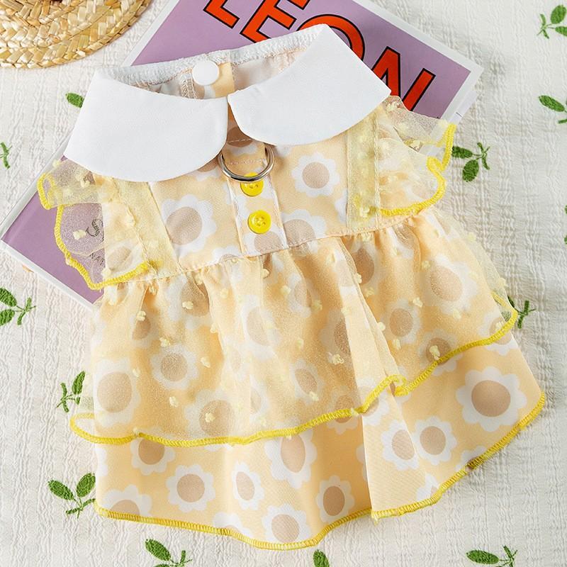 Princess Style Polka Dot Lace Dog Dress Thin Leash-Ready Pet Skirt for Small Dogs Cats Spring Summer Daily Walks & Photoshoots XXL: 7.5-10kg
Princess Style Polka Dot Lace Dog Dress Thin Leash-Ready Pet Skirt for Small Dogs Cats Spring Summer Daily Walks & Photoshoots XXL: 7.5-10kg
