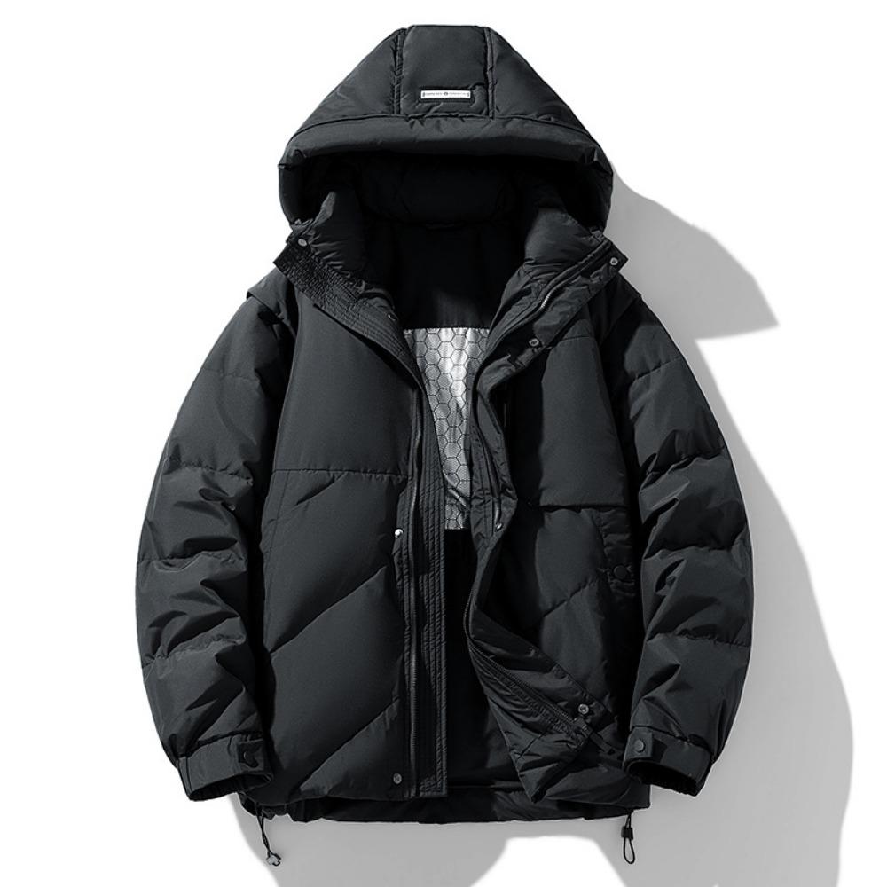 The new cold-proof jacket is worn with two removable sleeves to keep warm and thickened vest hooded men s clothing. M
The new cold-proof jacket is worn with two removable sleeves to keep warm and thickened vest hooded men s clothing. M