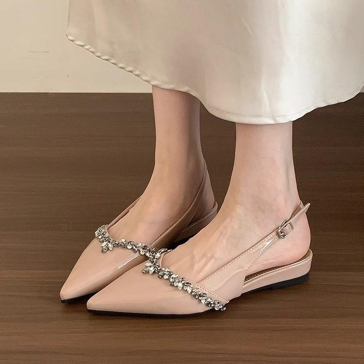Baotou back empty cool slippers female summer wear nude patent leather rhinestone pointed word with sandals 40 абрикосовий
Baotou back empty cool slippers female summer wear nude patent leather rhinestone pointed word with sandals 40 абрикосовий