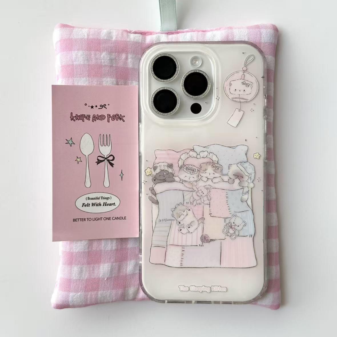 Sleepy Cat Cartoon Phone Case for Apple 11-17 Pro Max iPhone 13 Pro
Sleepy Cat Cartoon Phone Case for Apple 11-17 Pro Max iPhone 13 Pro