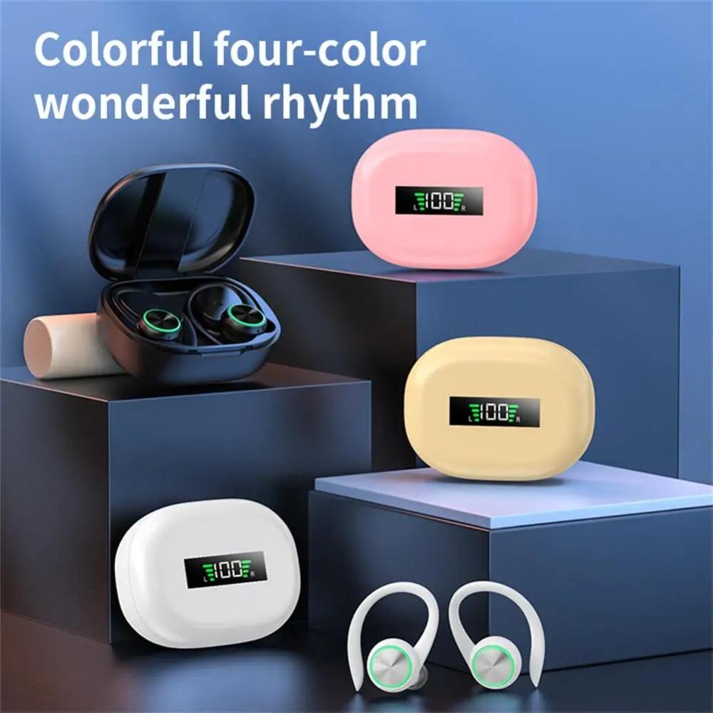 Noise Reduction Ear Hook Bluetooth Headset Wireless Wireless Headphones Mobile Phone чорний
Noise Reduction Ear Hook Bluetooth Headset Wireless Wireless Headphones Mobile Phone чорний