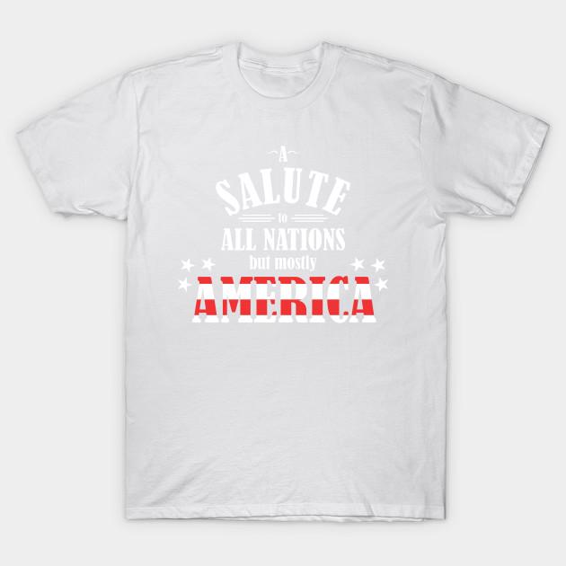 T Shirt Women A Salute To All Nations But Mostly America Harajuku Print Kawaii Tshirt Summer Short Sleeve Female T-Shirt Top Tee
T Shirt Women A Salute To All Nations But Mostly America Harajuku Print Kawaii Tshirt Summer Short Sleeve Female T-Shirt Top Tee