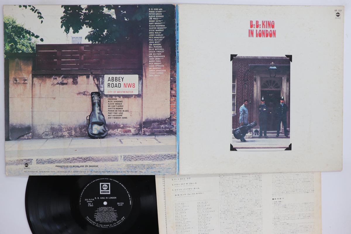 LP Record BB KING In London SR723 ABC 1971 Japan Blues Used
LP Record BB KING In London SR723 ABC 1971 Japan Blues Used