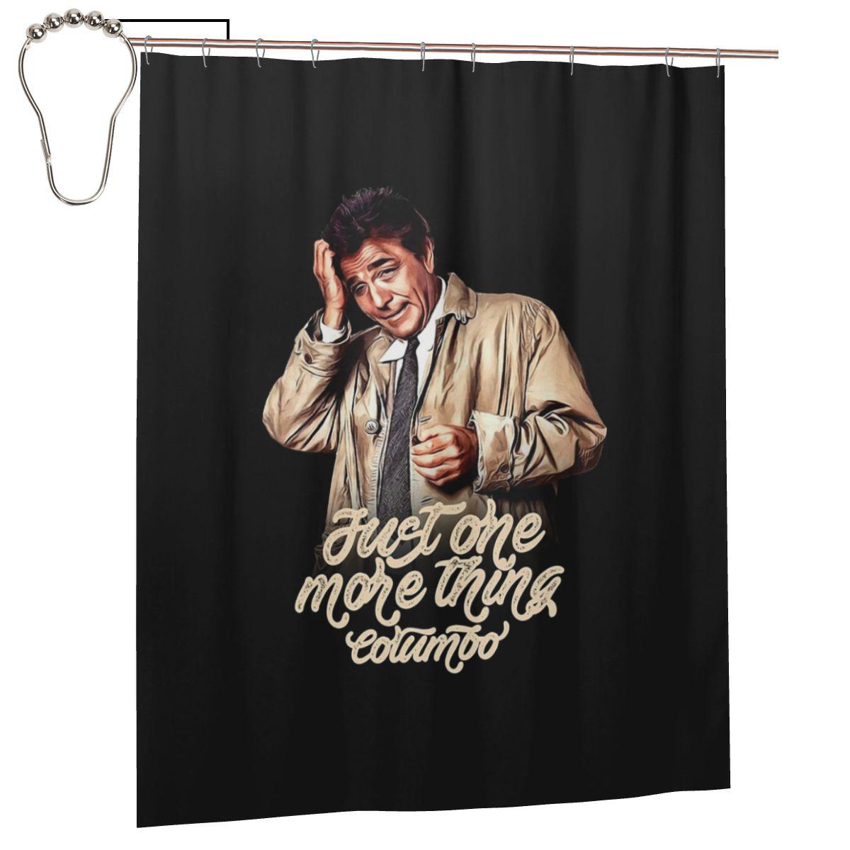 Columbo - Peter Falk Shower Curtain Bathroom Polyester Waterproof Bath Curtains With Hooks W60H190(CM)-1 Pcs
Columbo - Peter Falk Shower Curtain Bathroom Polyester Waterproof Bath Curtains With Hooks W60H190(CM)-1 Pcs