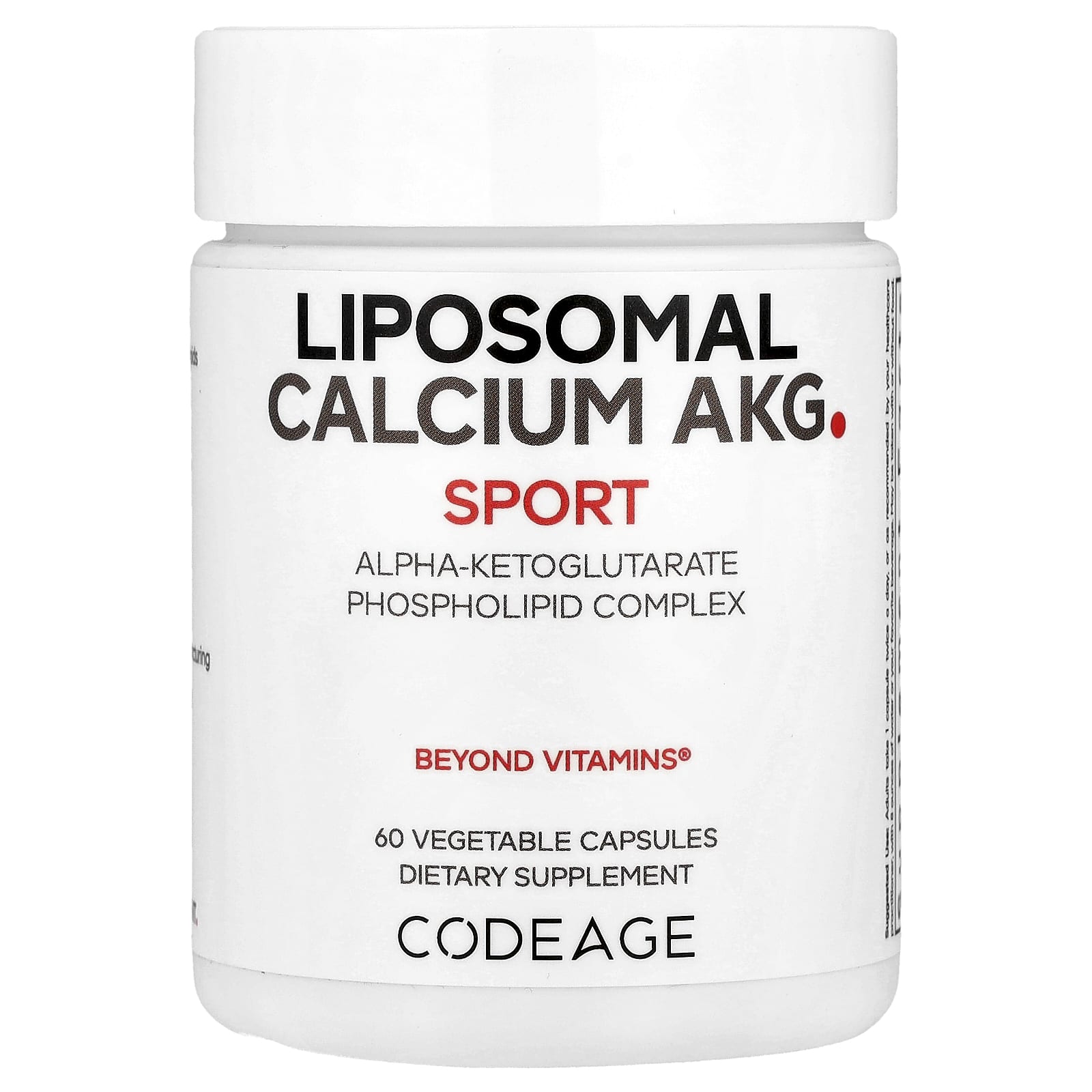 Liposomal Calcium Akg, 700Mg, 60 Veggie Caps
Liposomal Calcium Akg, 700Mg, 60 Veggie Caps