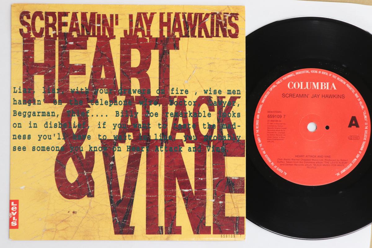 7inch Record SCREAMIN JAY HAWKINS - Heart Attack And Vine / I Put A Spe 6591097 COLUMBIA 1993 UK Rock Used
7inch Record SCREAMIN JAY HAWKINS - Heart Attack And Vine / I Put A Spe 6591097 COLUMBIA 1993 UK Rock Used